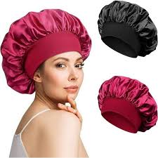 Gorro Satín Seda Liso Dormir